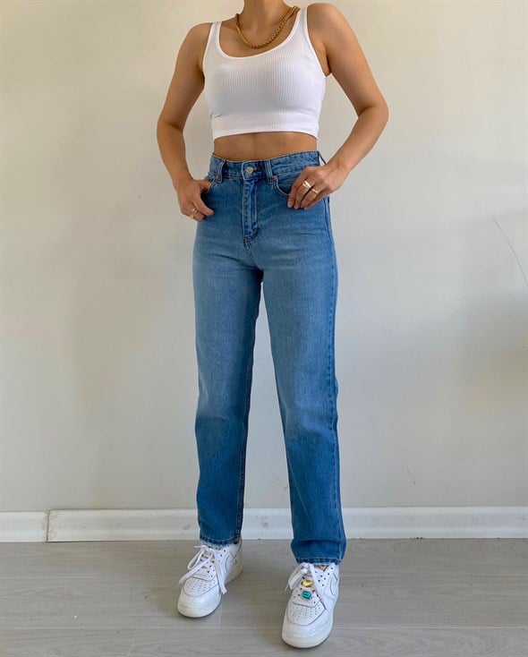 Just Blue Mom Jeans